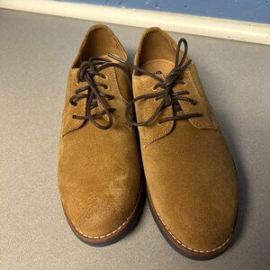 Johnston & Murphy Boys Suede Tie Shoes